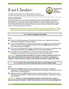 Kratom Fact Checker Page 1