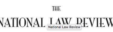 national law review